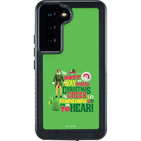 Elf Spread Christmas Cheer Galaxy S24 Waterproof Case